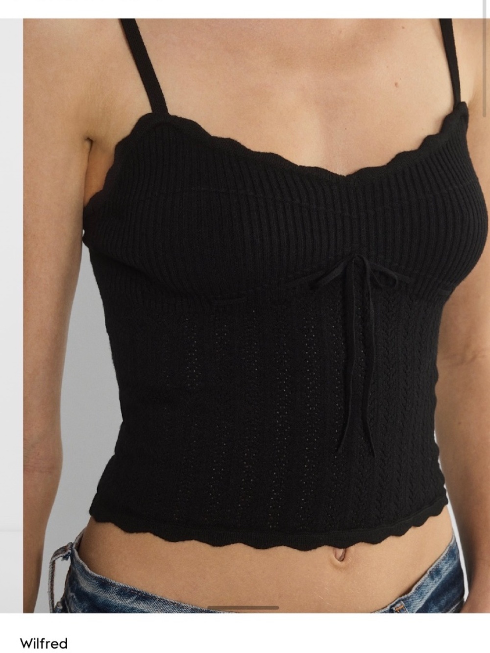 Aritzia Wilfred Soloist tank
